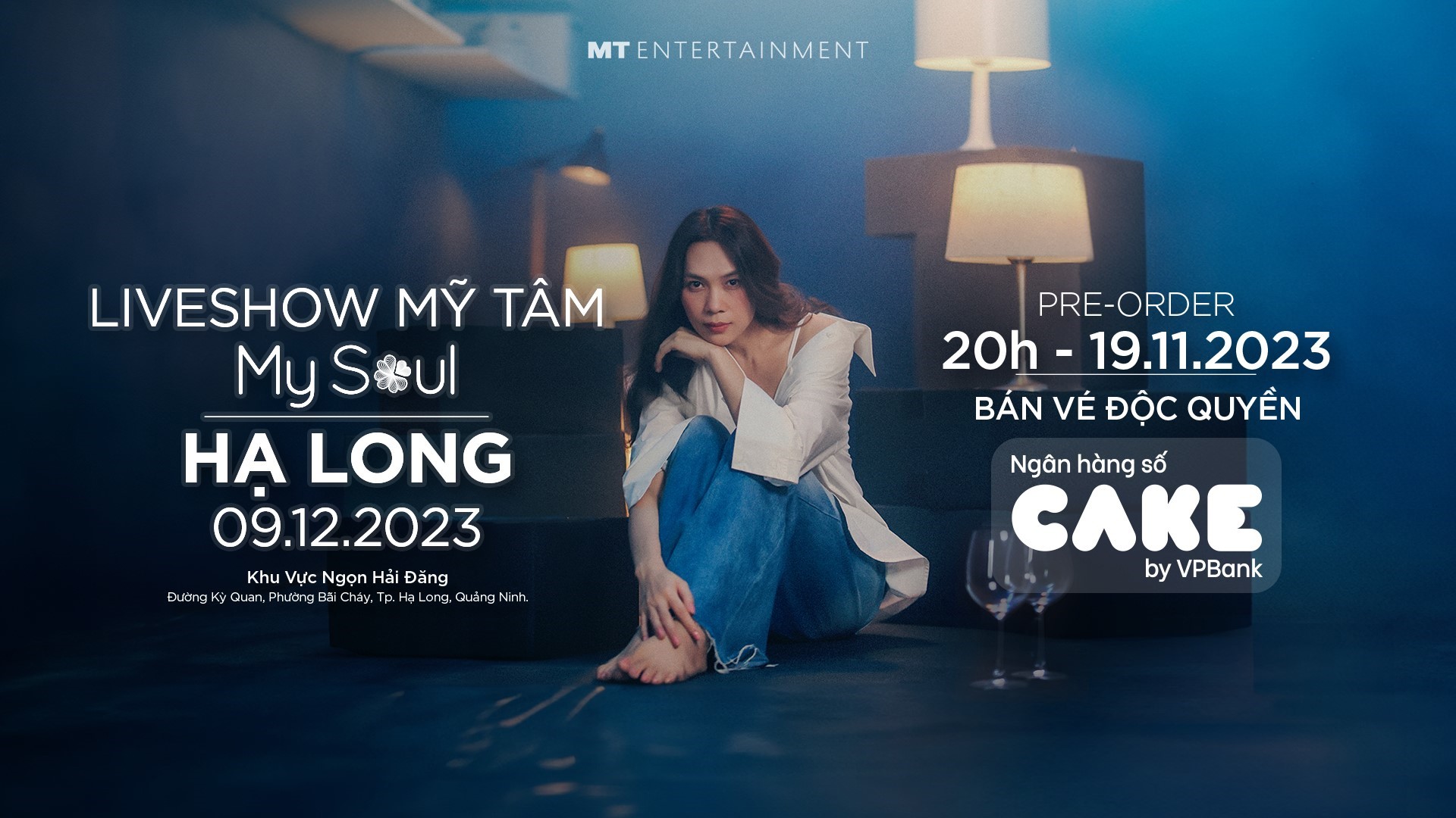 Mỹ Tâm tiếp tục chọn Ngân hàng số Cake độc quyền bán vé liveshow - 1