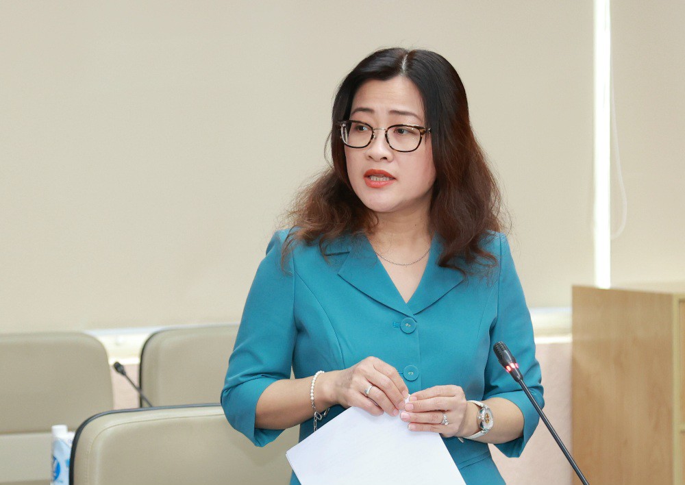 Bà Trần Thị Trang, Vụ trưởng Vụ Bảo hiểm y tế. (Ảnh: BYT)
