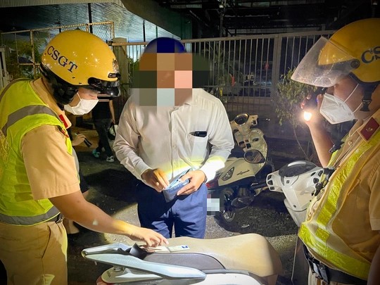 Một giảng viên đại học tại TP HCM vi phạm nồng độ cồn mức 1