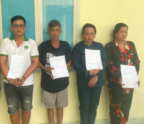 Các đối tượng bị khởi tố, bắt tạm giam về hành vi “cưỡng đoạt tài sản”.