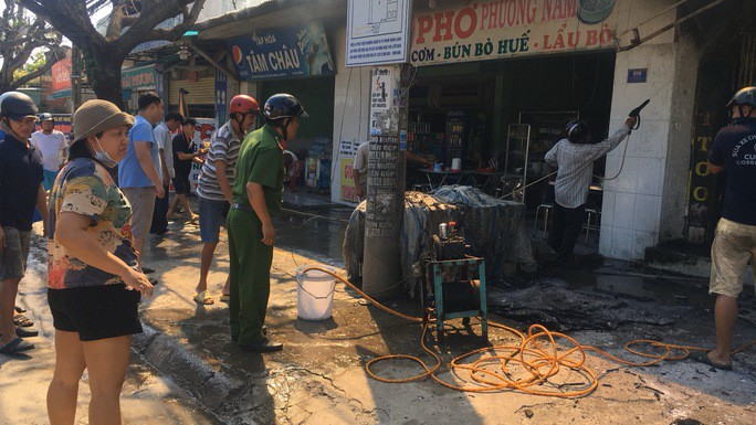 Nhiều tài sản trong căn nhà bị thiêu rụi trong vụ cháy