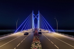 Tin tức trong ngày - Ngắm thiết kế cầu Cần Giờ hơn 10.500 tỷ, kết nối huyện duy nhất giáp biển của TPHCM