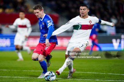 Kết quả bóng đá Liechtenstein - Bồ Đào Nha: Dứt điểm 29 lần, sụp đổ vì Ronaldo (Vòng loại EURO)