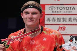 Thể thao - "Siêu nhân" 1m94 vô địch cầu lông, khiến sao Trung Quốc "chóng mặt"