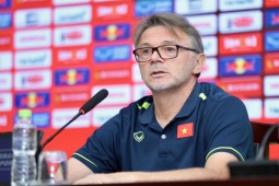 Bóng đá - Họp báo ĐT Việt Nam - Iraq: HLV Troussier quyết giành kết quả tốt, đối thủ e dè