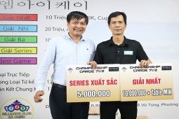 Thể thao - “Vua bi-a dù” Minh Quân 1 đường cơ ẵm “mưa" giải thưởng, nhà vô địch châu Âu ngả mũ