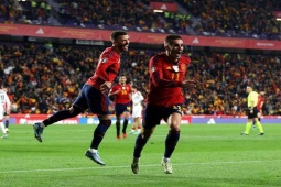 Bóng đá - Kết quả bóng đá Tây Ban Nha - Georgia: Đoạt ngôi đầu bảng, chiến dịch kết thúc mỹ mãn (Vòng loại EURO)