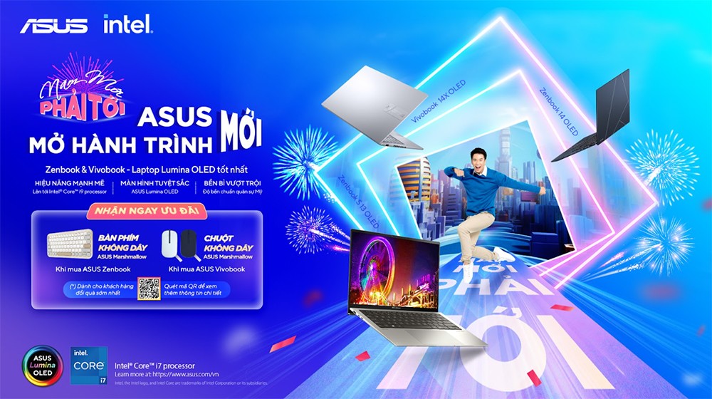 “Năm mới phải tới – ASUS mở hành trình mới” với loạt laptop Lumina OLED đáng nâng cấp cuối năm - 1