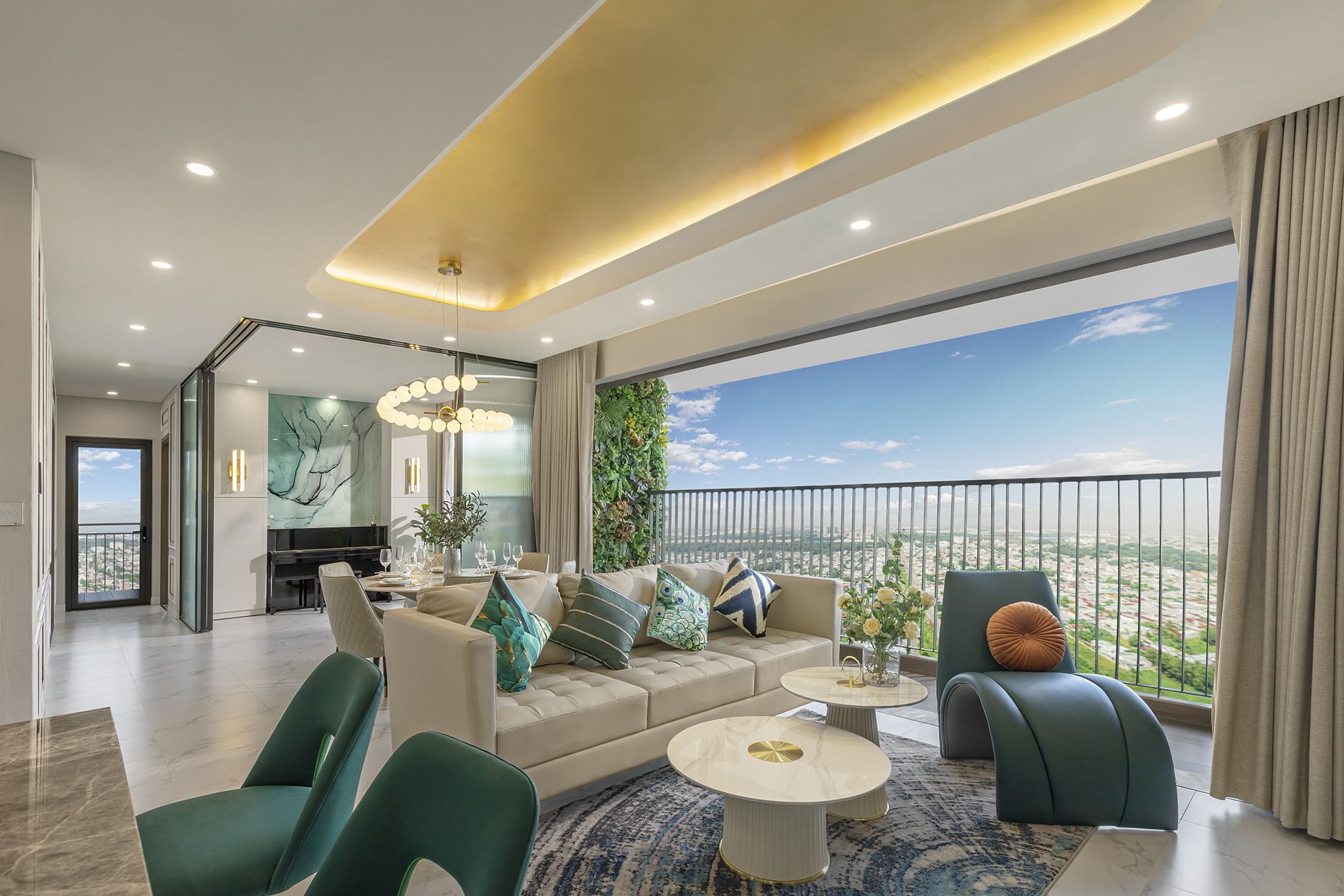 Thiết kế ban công trải rộng là điểm nhấn nổi bật của các căn hộ FIATO City