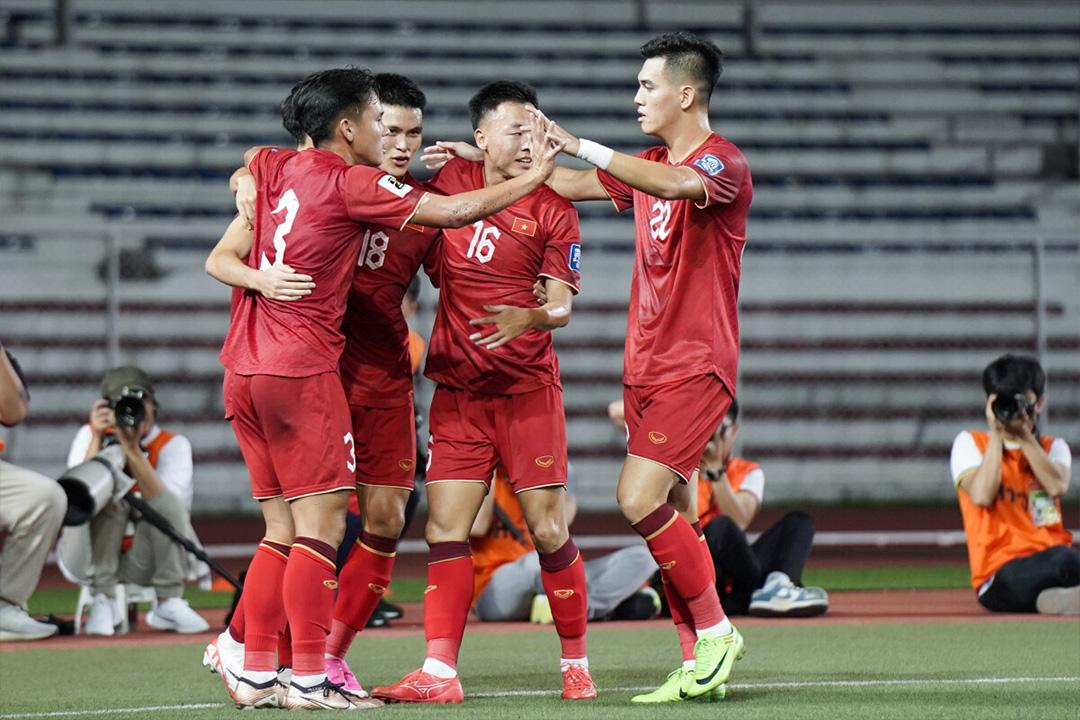 Việt Nam đã giành chiến thắng trong trận mở màn trước Philippines. (Ảnh: AFC)