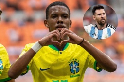 Bóng đá - "Messi Brazil" gây sốt giải U17 World Cup 2023: PSG bị hét giá 50 triệu euro
