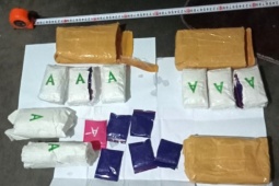 An ninh - Xã hội - Kiểm tra nhà ở, lộ hàng bọc hồng phiến