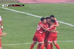 Bóng đá - Video bóng đá Myanmar - CHDCND Triều Tiên: Đẳng cấp chênh lệch, dấu ấn hat-trick (Vòng loại World Cup)