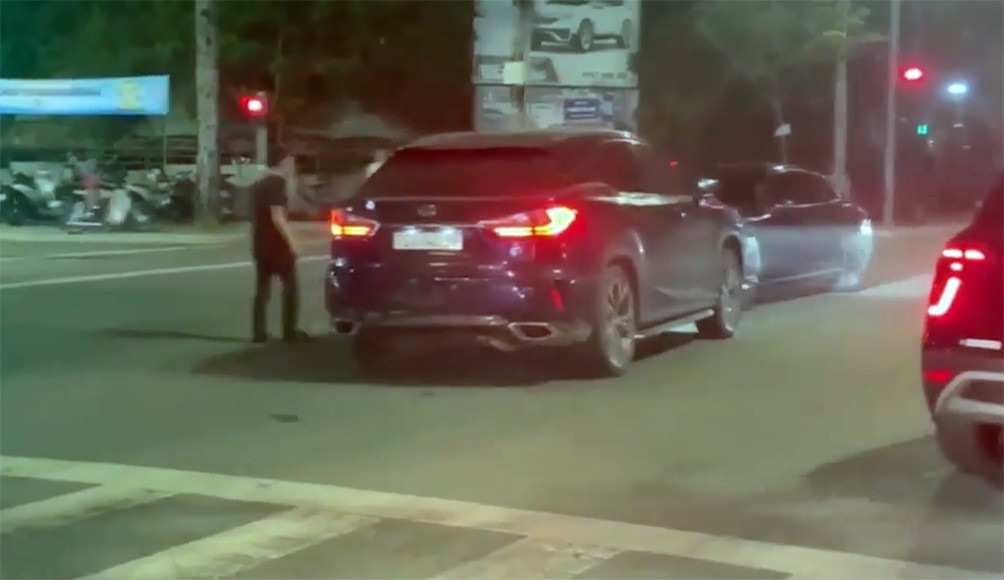 Hiện trường vụ việc (Ảnh cắt từ clip)