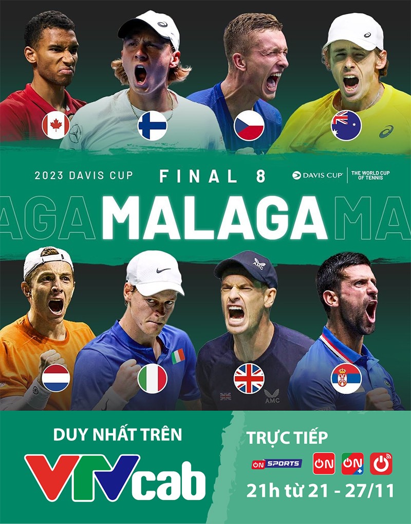 Đại chiến tứ kết Davis Cup 2023: Serbia – Djokovic chạm trán đội Vương quốc Anh - 1