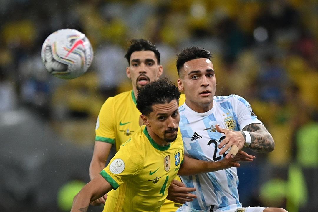 Trận “siêu kinh điển” Nam Mỹ giữa Brazil và Argentina nhận được nhiều sự quan tâm. (Ảnh: Getty)