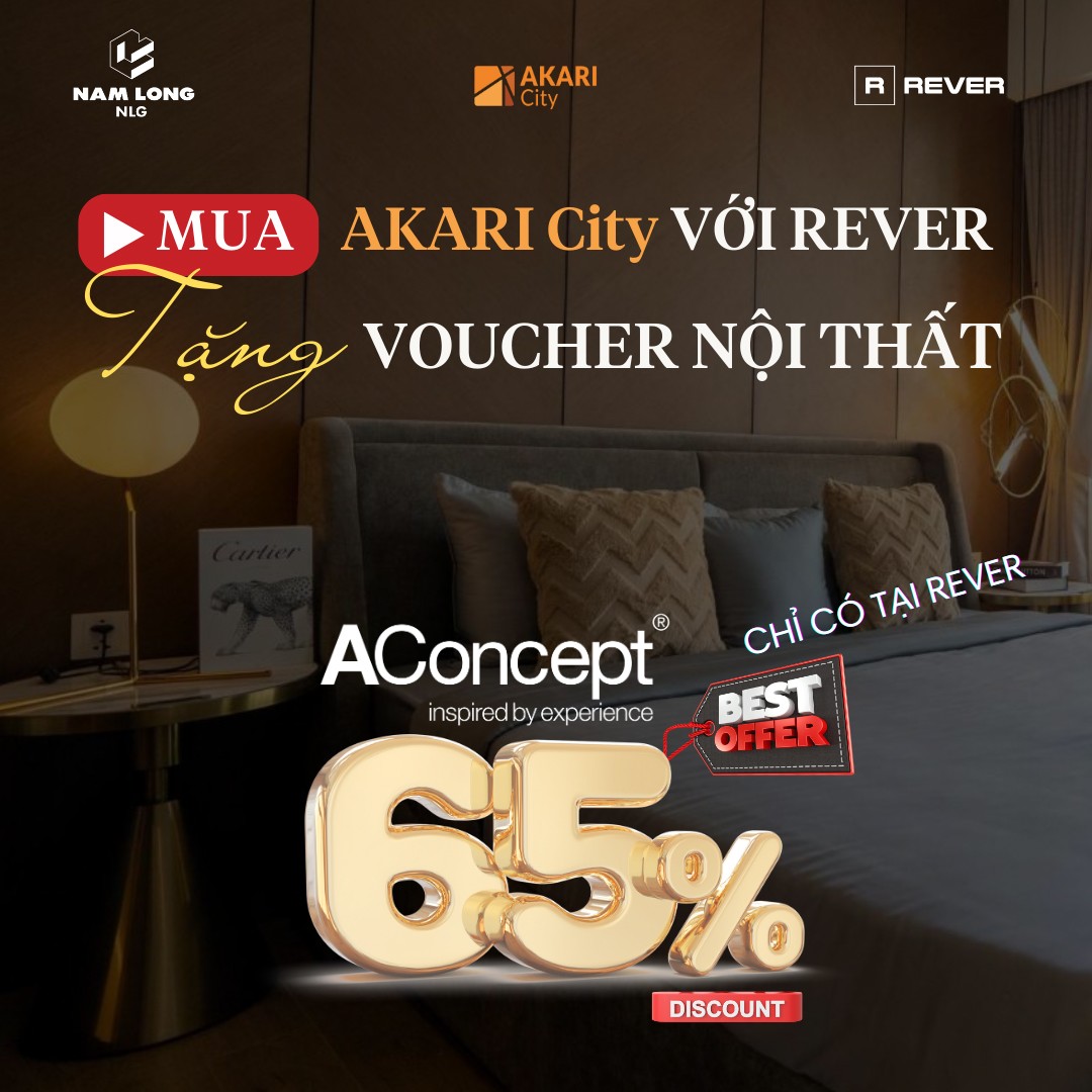 Mua nhà với Rever - tặng voucher nội thất