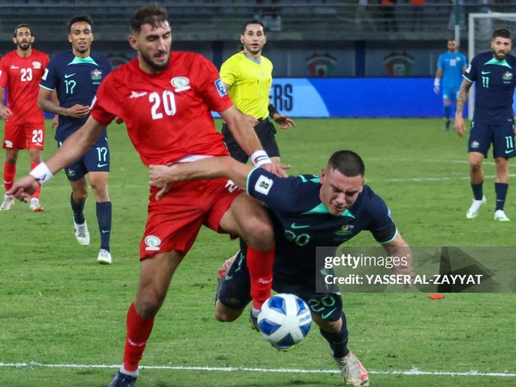 Palestine thi đấu ngang ngửa trước&nbsp;Australia