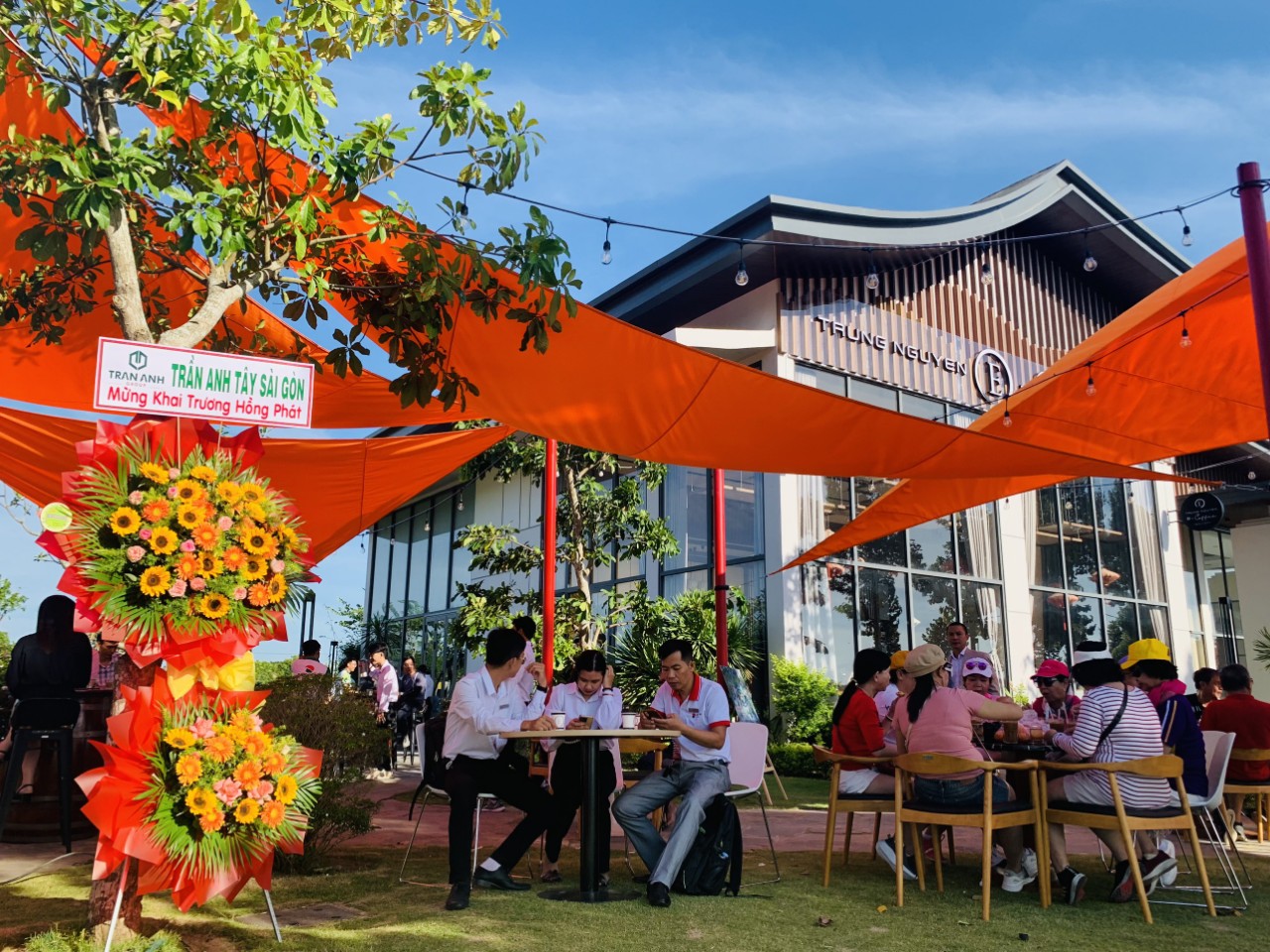 Thương hiệu café Trung Nguyên đã có mặt tại Phúc An Asuka