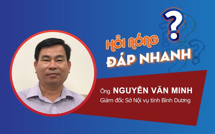 Ông Nguyễn Văn Minh, Giám đốc Sở Nội vụ tỉnh Bình Dương (Đồ họa: Lê Duy)