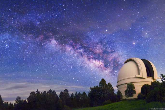 Đài thiên văn Palomar của Mỹ đã nhận được tín hiệu từ Psyche chỉ sau 50 giây - Ảnh: ĐÀI THIÊN VĂN PALOMAR