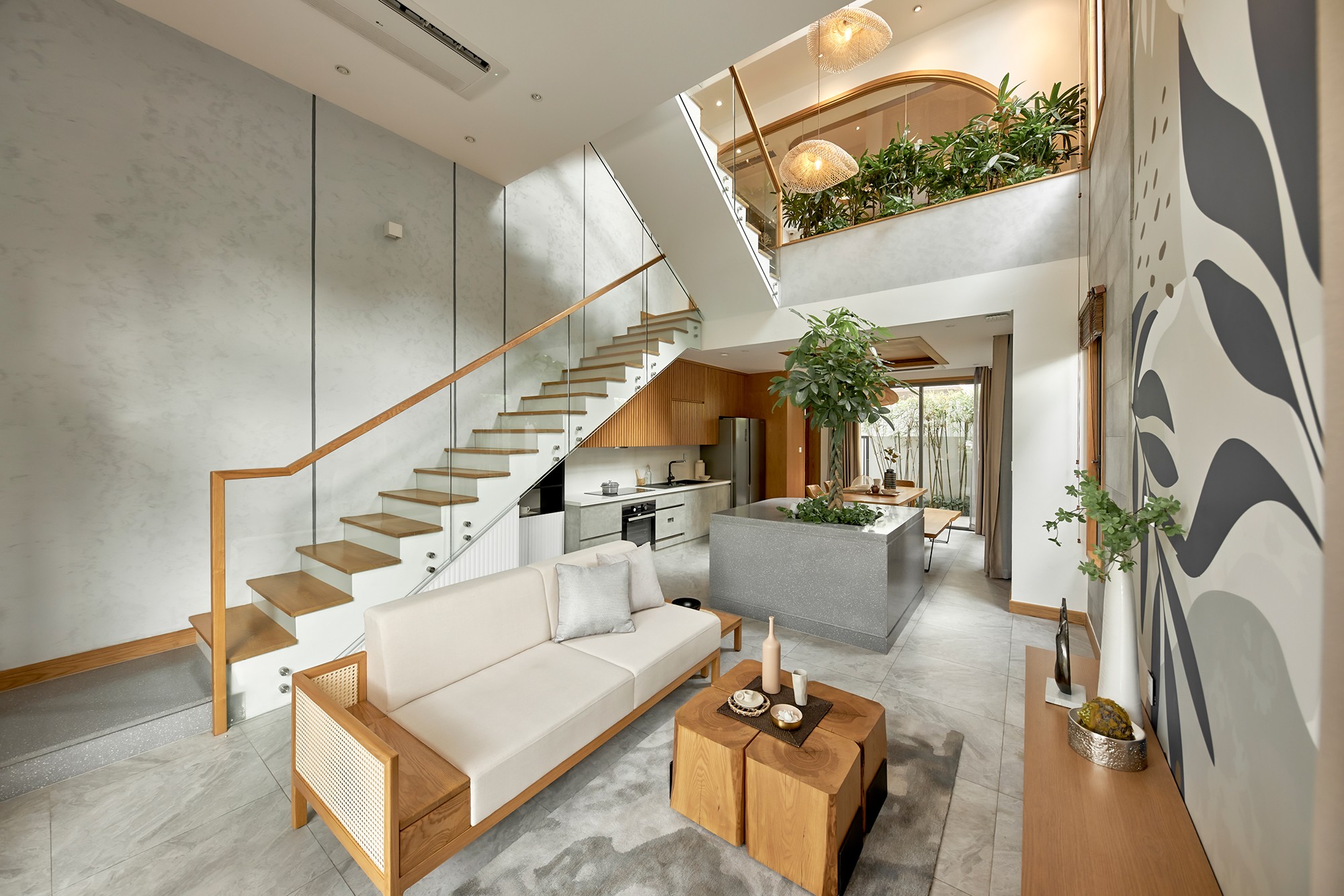 Nhà phố The Standard sở hữu thiết kế lệch tầng thông minh