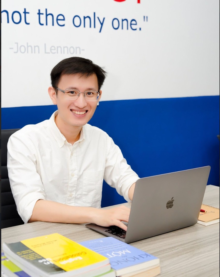 Anh Nguyễn Minh Nguyên, CEO kiêm Giám đốc học thuật tại IELTS 1984