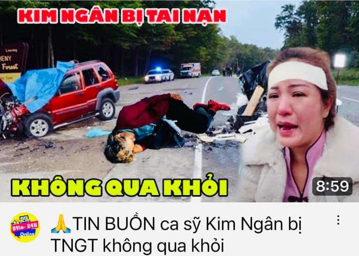 Danh hài Thúy Nga lên tiếng trước thông tin ca sĩ Kim Ngân qua đời tại Mỹ do tai nạn.