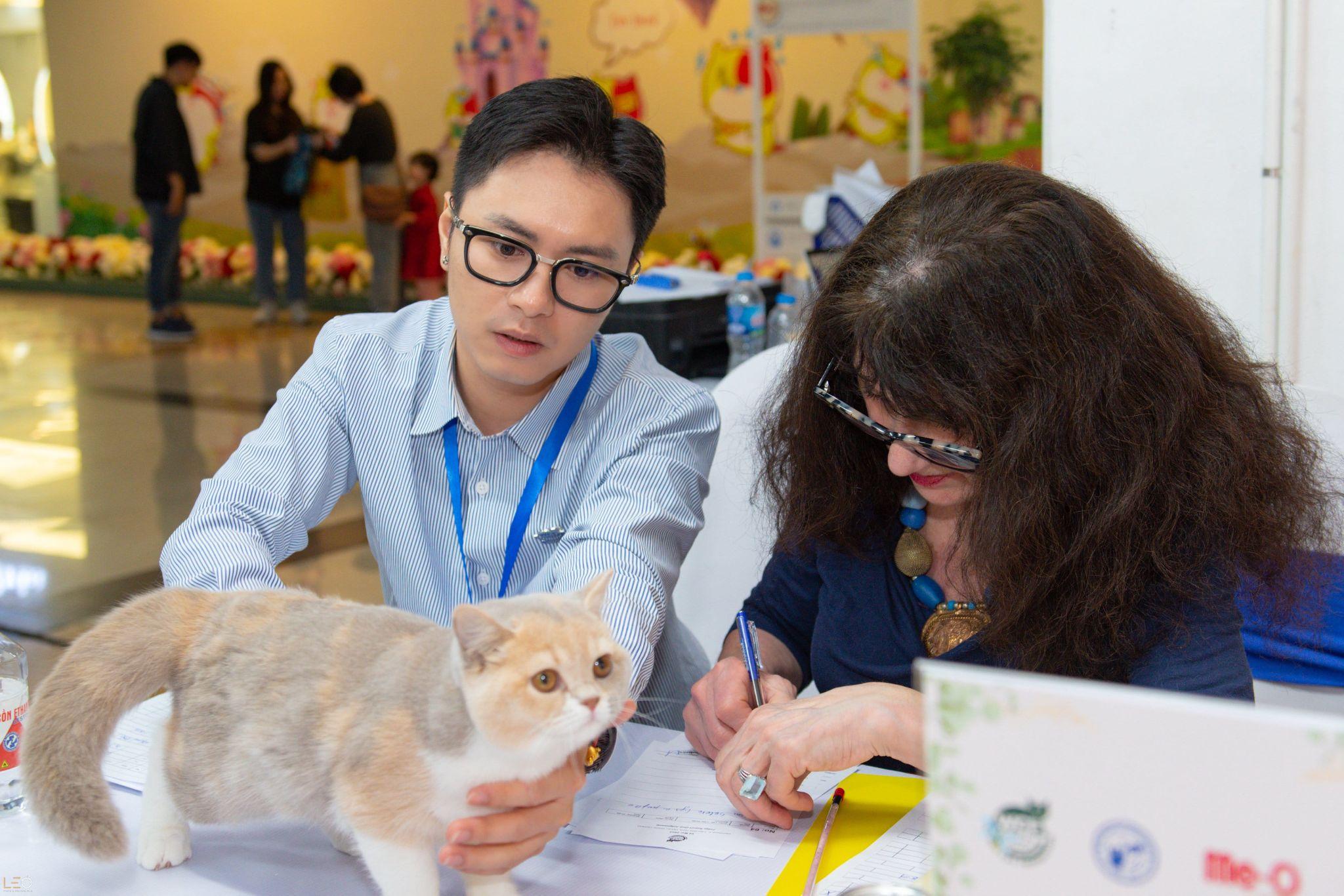 Anh Nguyễn Thế Vinh - Phó Chủ tịch Liên chi hội mèo Việt Nam