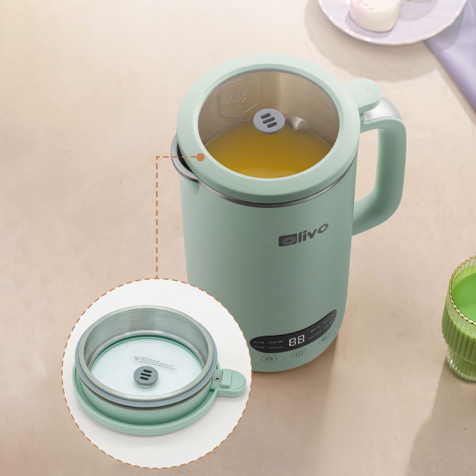 Review máy làm sữa hạt OLIVO CB1000 dung tích 1000ml: Có thực sự đáng mua? - 4