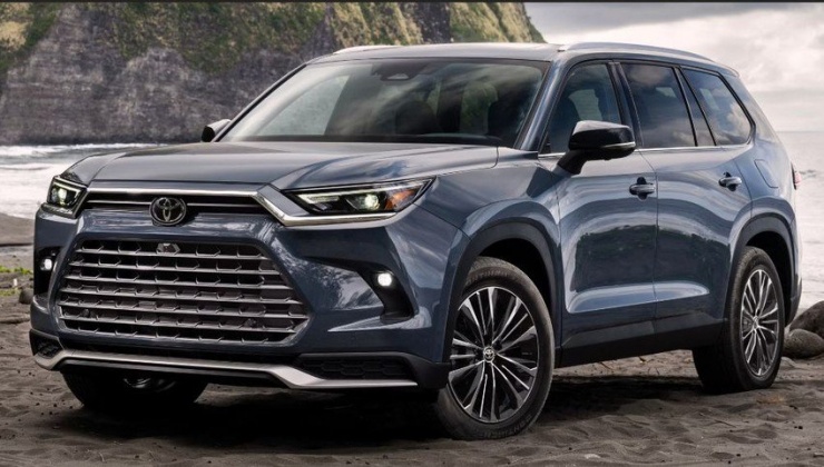 Toyota Grand Highlander SUV. Ảnh: Topspeed.