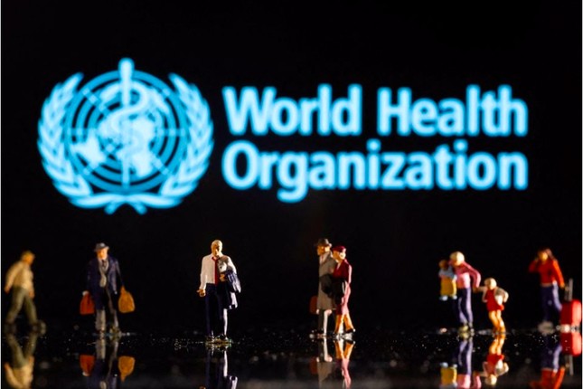 Logo của Tổ chức Y tế Thế giới. (Ảnh: Reuters)
