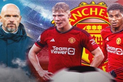 Bóng đá - Hàng công MU không biết ghi bàn, Ten Hag "bắt bệnh" Rashford - Hojlund