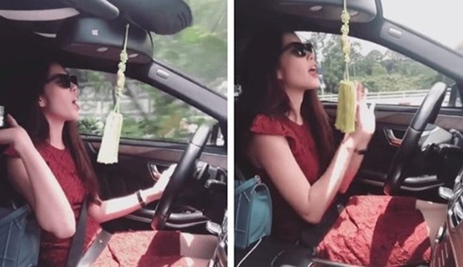 Lê Dương Bảo Lâm có hành động gây tranh cãi khi đang chạy xe trên đường phố - 2