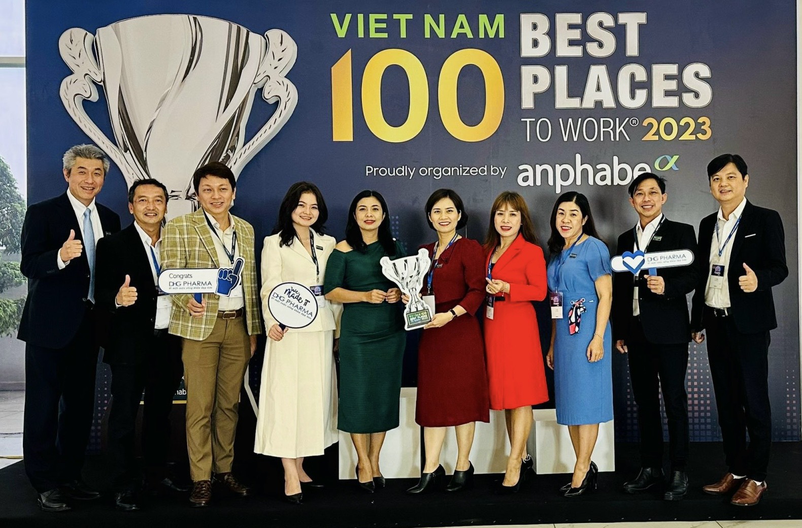 Giải thưởng là kết quả của quá trình nâng tầm môi trường làm việc của Dược Hậu Giang những năm gần đây