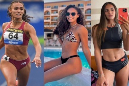 Thể thao - "Bông hồng thép" điền kinh người Ý, diện bikini đẹp gợi cảm