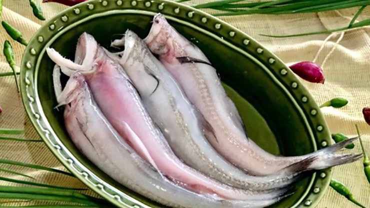 &nbsp;Sở dĩ có tên gọi như vậy là vì cá khoai có thân thon dài, thịt trắng hồng, không vảy trông giống như những củ khoai
