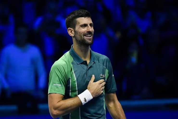 Djokovic được ví như "Vua sư tử" của làng tennis