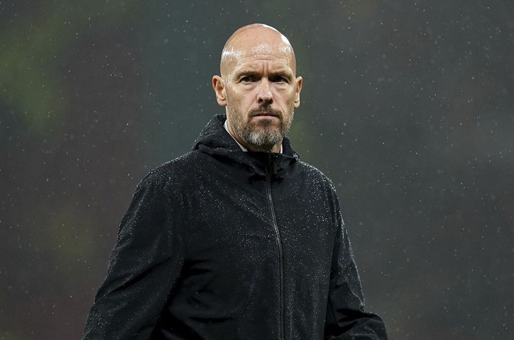 HLV Ten Hag chuẩn bị thụ án treo giò 1 trận