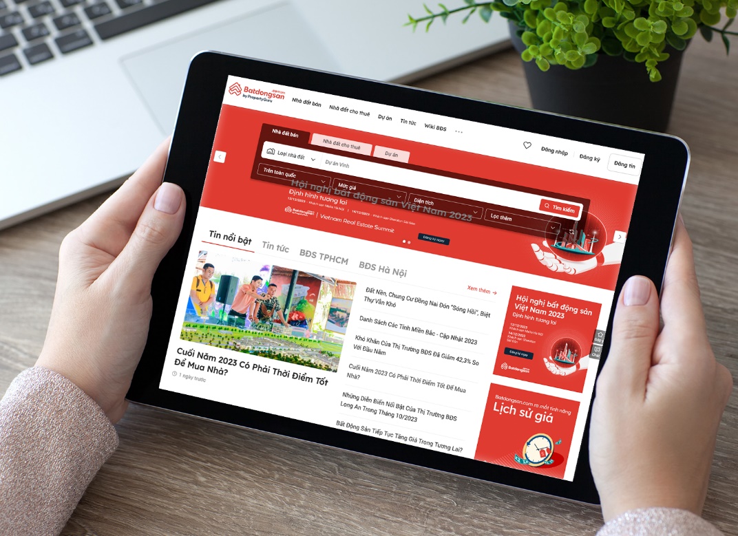 Batdongsan.com.vn là website về bất động sản uy tín tại Việt Nam
