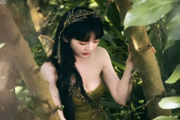 Thời trang - “Búp bê cổ trang” diện váy tôn vòng 1, gây “sốt” vì đẹp tựa tiên nữ giáng trần