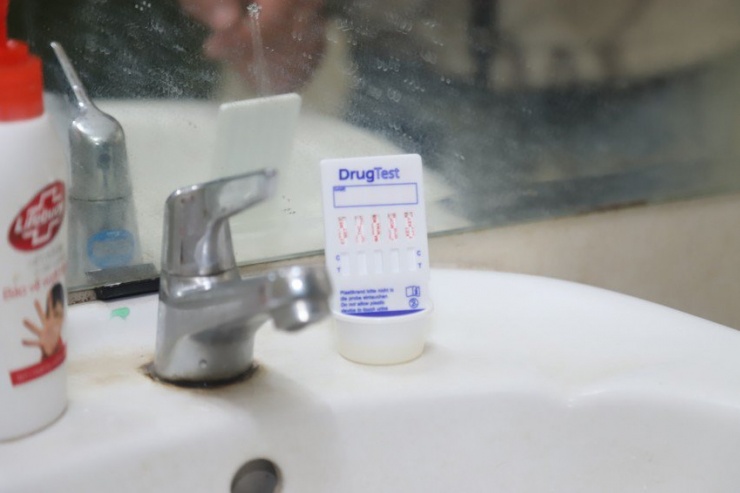 47 tài xế bị phát hiện sử dụng ma túy. Ảnh: VT