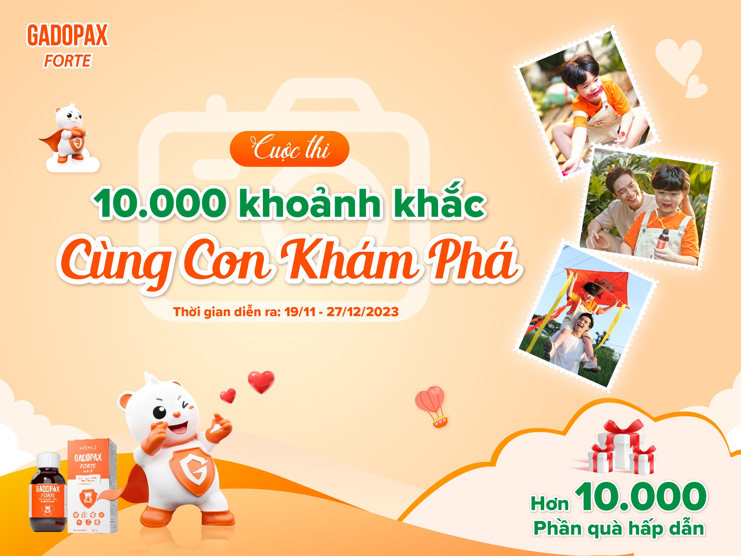“10.000 khoảnh khắc cùng con khám phá”: Cuộc thi với thông điệp đầy ý nghĩa của Gadopax Forte - 2
