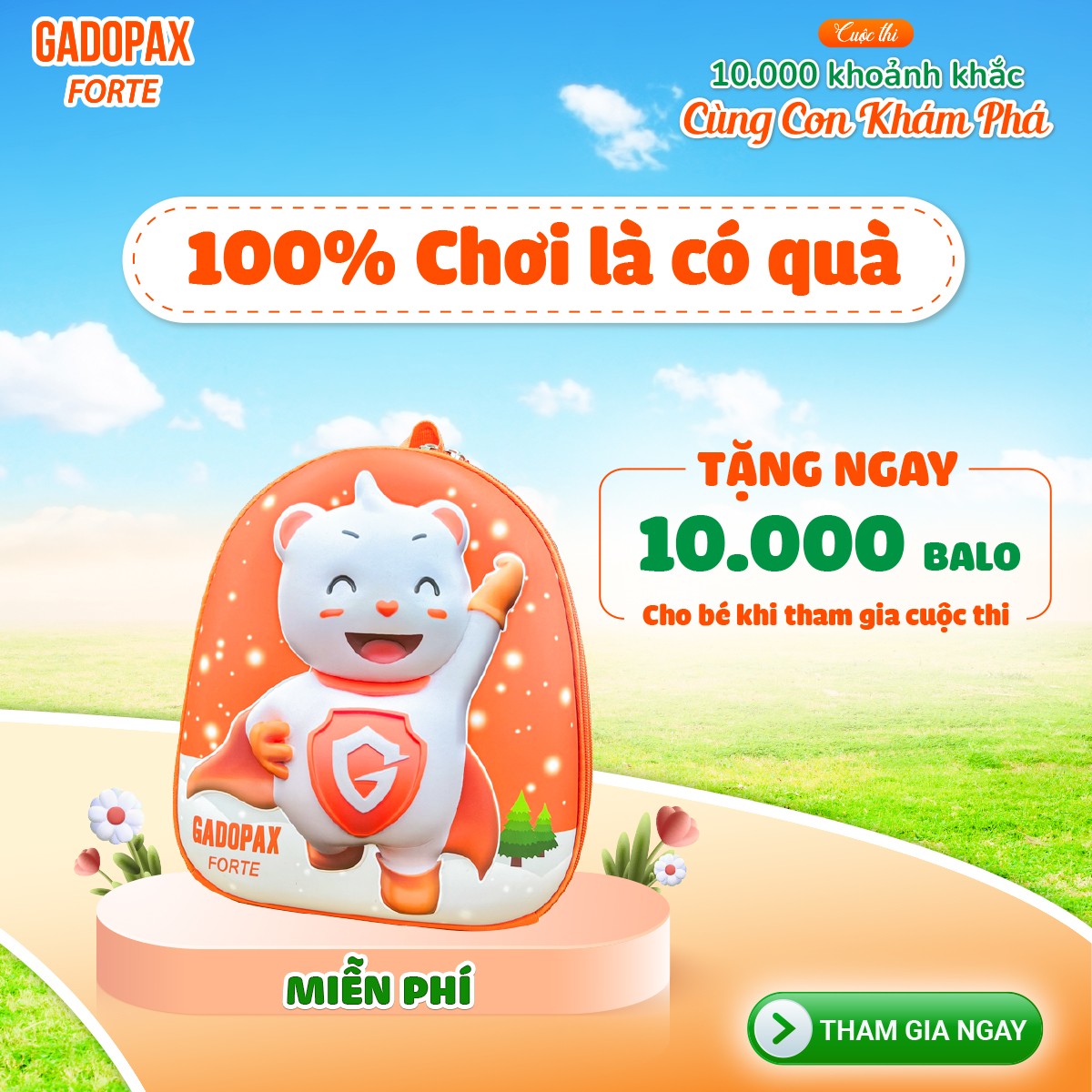 “10.000 khoảnh khắc cùng con khám phá”: Cuộc thi với thông điệp đầy ý nghĩa của Gadopax Forte - 3