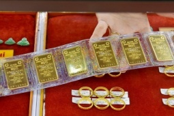 Kinh doanh - Giá vàng SJC tăng dữ dội, chỉ vài giờ đã tăng 1,1 triệu đồng