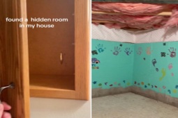 Bạn trẻ - Cuộc sống - Phát hiện căn phòng bí mật đáng sợ trong nhà