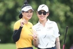 Thể thao - Hoa hậu Ngọc Hân - Jennifer Phạm, Á hậu Huyền My khoe sắc ở giải golf huyền thoại