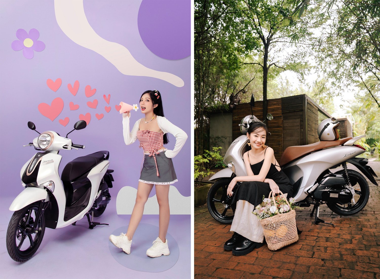 Ngọc Huyền, Hoàng Hà rạng rỡ bên Yamaha Janus