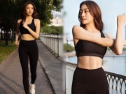 Thời trang - Thi chạy bộ: &quot;Hoa hậu đẹp nhất Cao Bằng&quot;, &quot;thần tiên tỷ tỷ&quot; mặc legging đẹp không phô