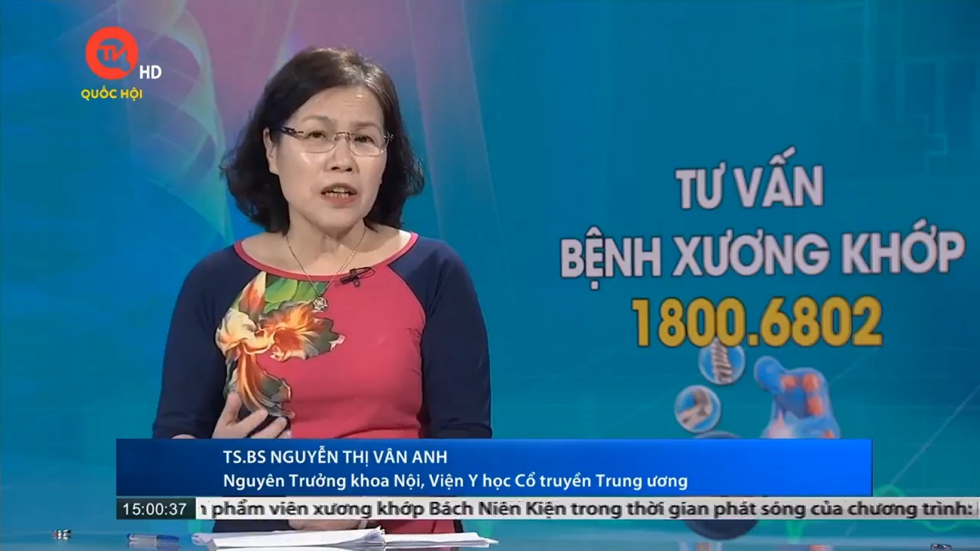 TS.BS Nguyễn Thị Vân Anh tư vấn trên kênh Truyền hình Quốc hội Việt Nam&nbsp;